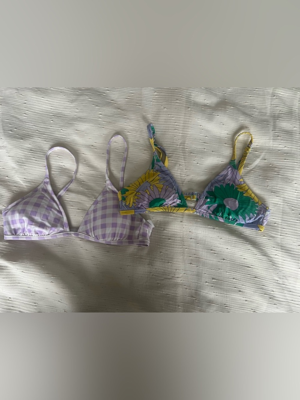 (2) Aerie bikini tops